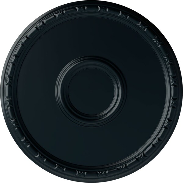 Ekena Millwork Odessa Bead & Barrel Ceiling Medallion (Fits Canopies up to 5"), 19 3/4"OD x 1 3/8"P, Night Shade CM20ODNSF - main